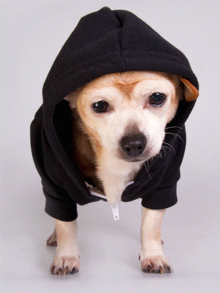 PUPPY AT HEART - Dog's Fleece Zip Hoodie