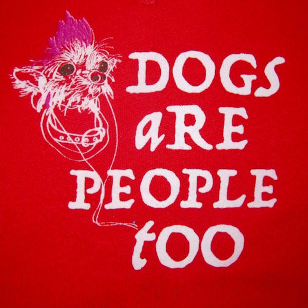 DOGS ARE PEOPLE TOO - Dog's Fleece Zip Hoodie