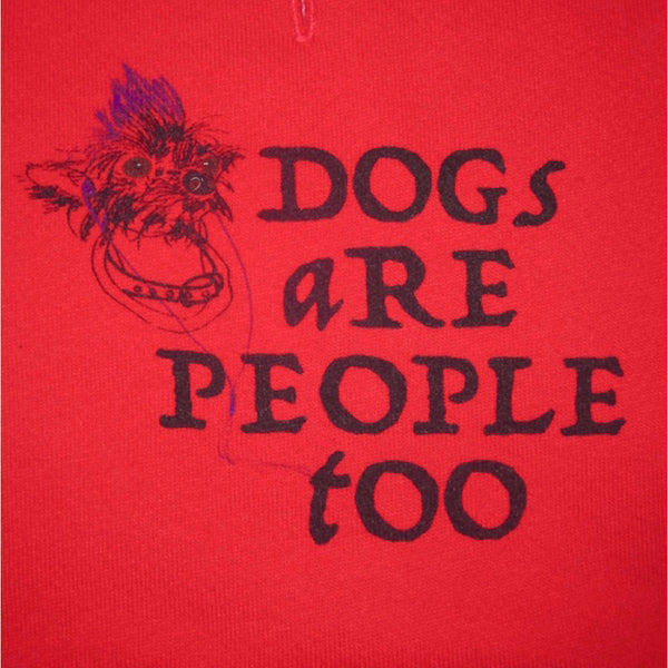 DOGS ARE PEOPLE TOO - Dog's Fleece Zip Hoodie