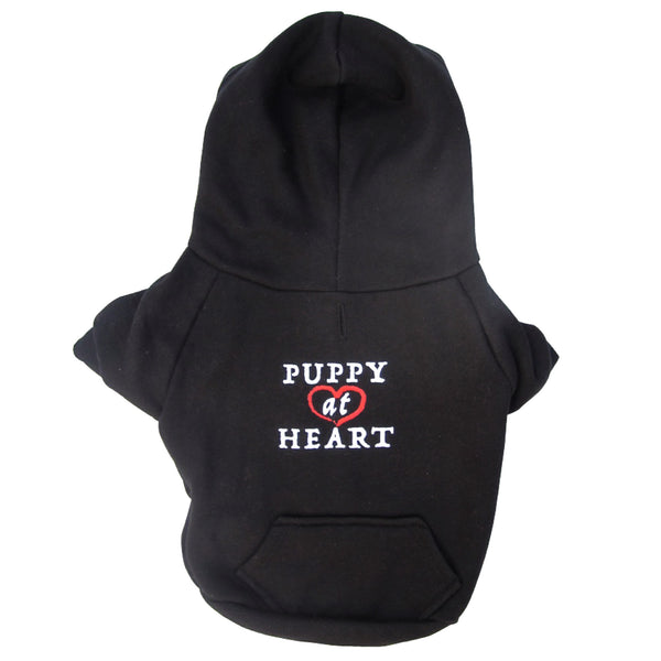 PUPPY AT HEART - Dog's Fleece Zip Hoodie
