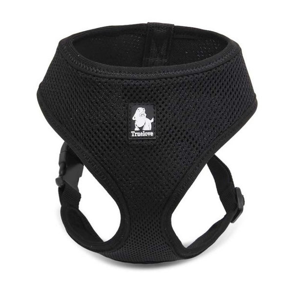 Extra soft and comfortable Dog or Cat Harness - Breathable Mesh Nylon, Extra Soft with Escape-proof buckle for Small Breeds; doesn't put pressure on the neck.