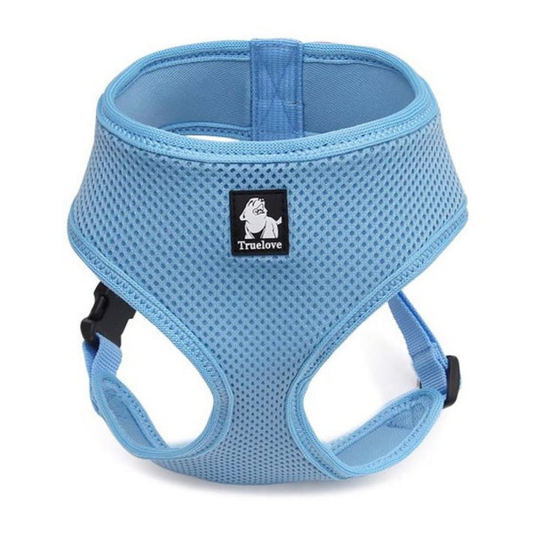 Extra soft and comfortable Dog or Cat Harness - Breathable Mesh Nylon, Extra Soft with Escape-proof buckle for Small Breeds; doesn't put pressure on the neck.