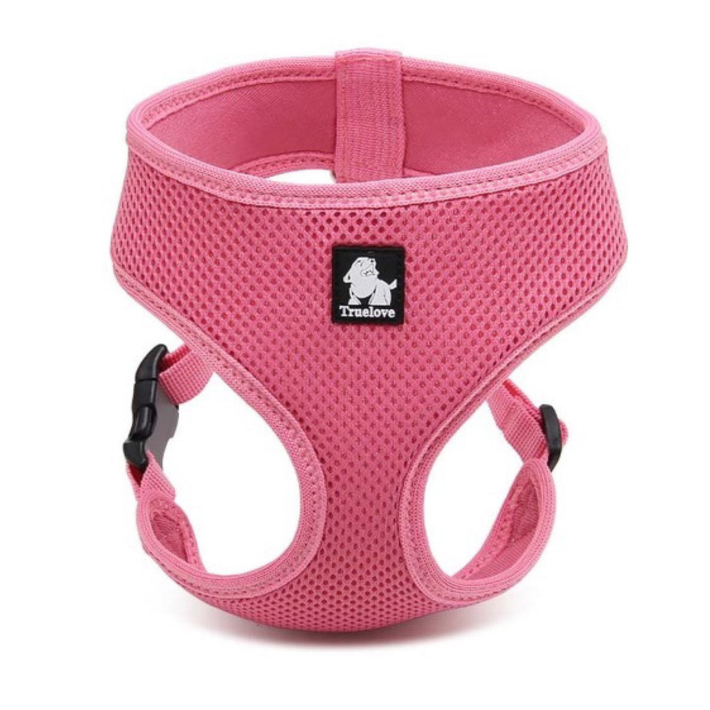 Extra soft and comfortable Dog or Cat Harness - Breathable Mesh Nylon, Extra Soft with Escape-proof buckle for Small Breeds; doesn't put pressure on the neck.
