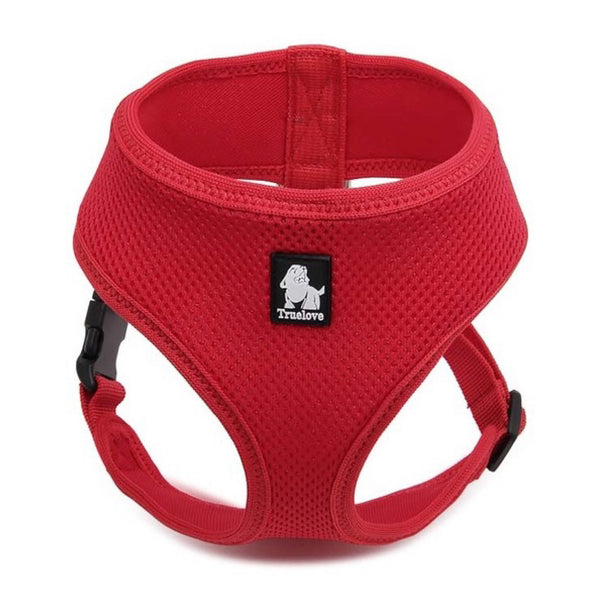 Extra soft and comfortable Dog or Cat Harness - Breathable Mesh Nylon, Extra Soft with Escape-proof buckle for Small Breeds; doesn't put pressure on the neck.