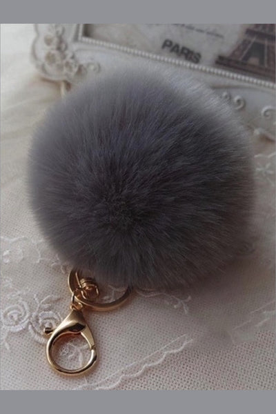 Pom Pom Keychain