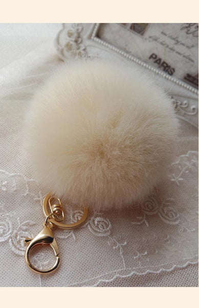 Pom Pom Keychain