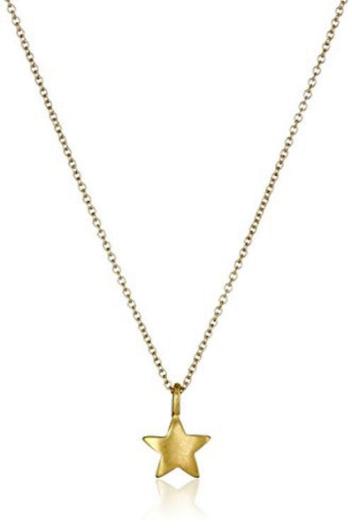 Gold Plated Star Pendant Necklace