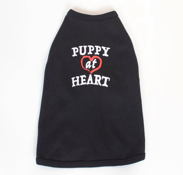 PUPPY AT HEART - Dog's Cotton T-shirt