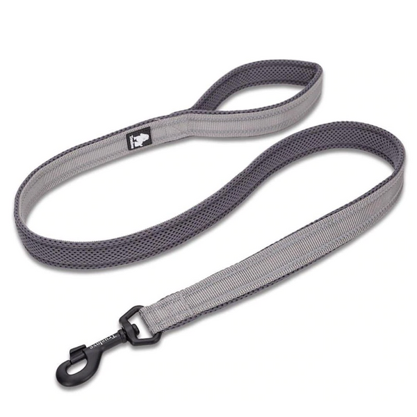 Well-constructed Reflective Dog's Soft Padded Leash with High-strength Swivel Hook is made of premium quality, weatherproof materials and durable hardware. Safe, comfortable, convenient and durable for walking, running, hiking and training.  This leash is a Perfect match for TRAITS's Brite Vibes Reflective Dog's Vest Harness for Larger Breeds
