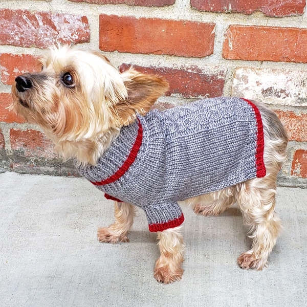 Winter is delightful for your pup or kitty in this Soft, Luxurious and well-made Norwegian-style Wool Blend Dog Cat Sweater in Grey. Keeps your dog, cat or other pet warm and stylish this holiday season and throughout the year. Comfortable and super cozy fit