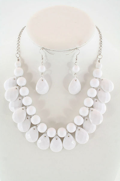 Teardrop Necklace Set