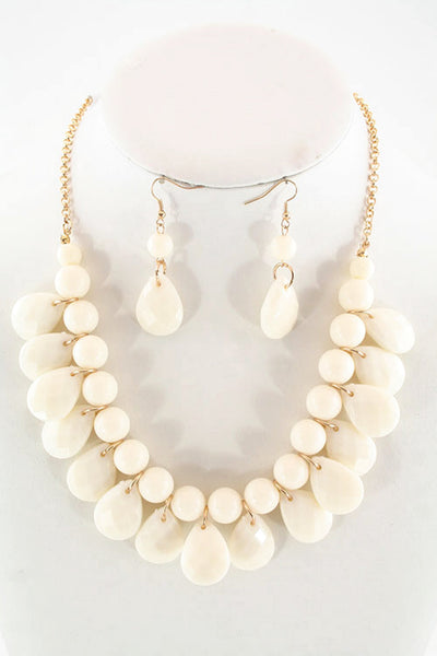 Teardrop Necklace Set