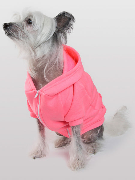 PUPPY AT HEART - Dog's Fleece Zip Hoodie