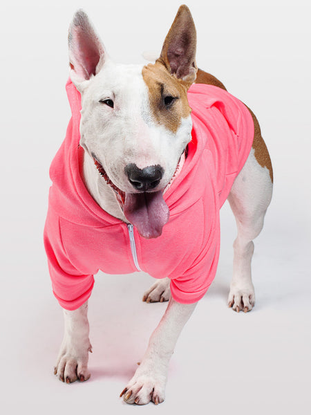 PUPPY AT HEART - Dog's Fleece Zip Hoodie