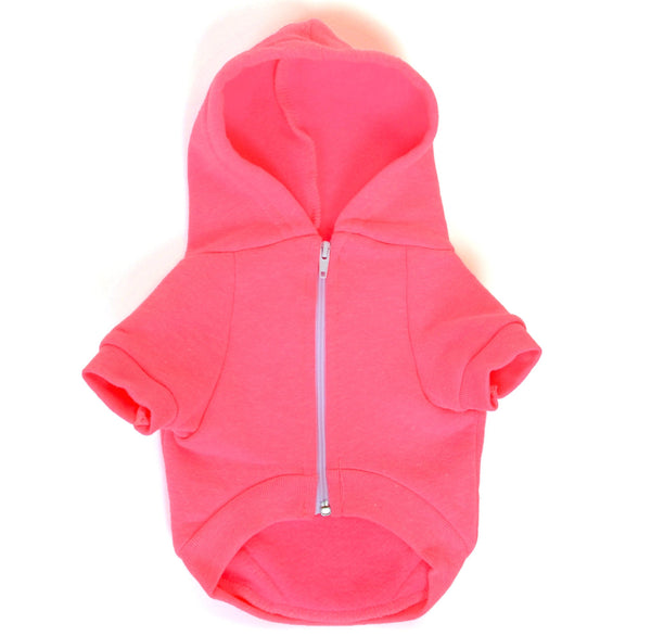 PUPPY AT HEART - Dog's Fleece Zip Hoodie