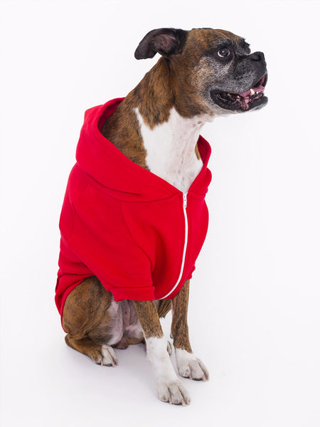 DOGS ARE PEOPLE TOO - Dog's Fleece Zip Hoodie