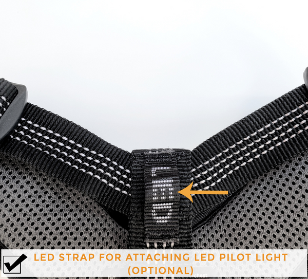 Reflect-To-Protect-Outdoor All Reflective, Dual Clip Dog Vest Harness with Handle and Leash for Larger Breeds