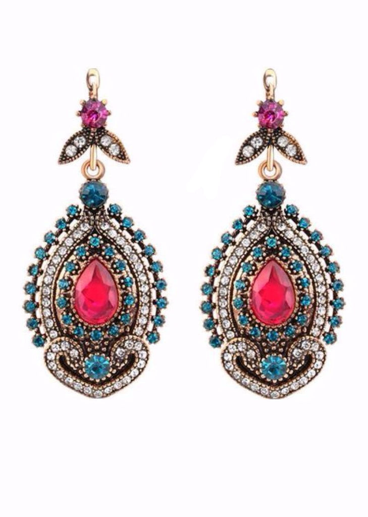Vintage Antique Style Drop Earrings