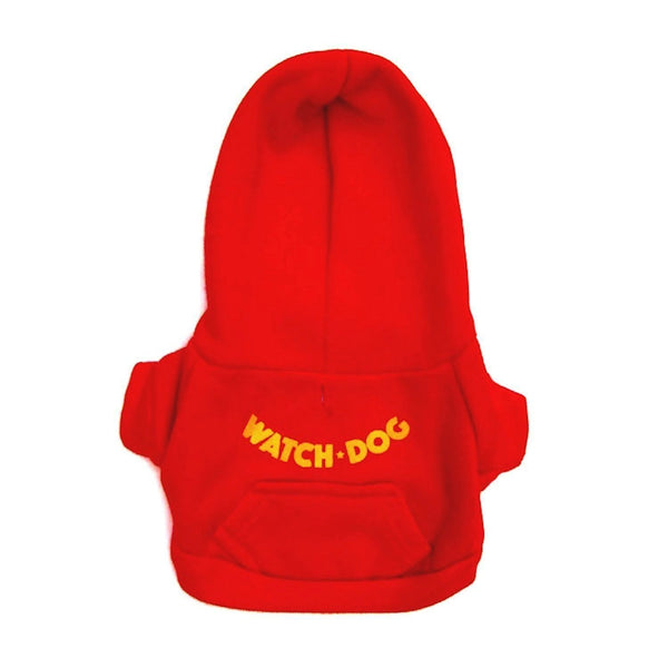 Watch * Dog - X-Small Dog's Fleece Zip Hoodie