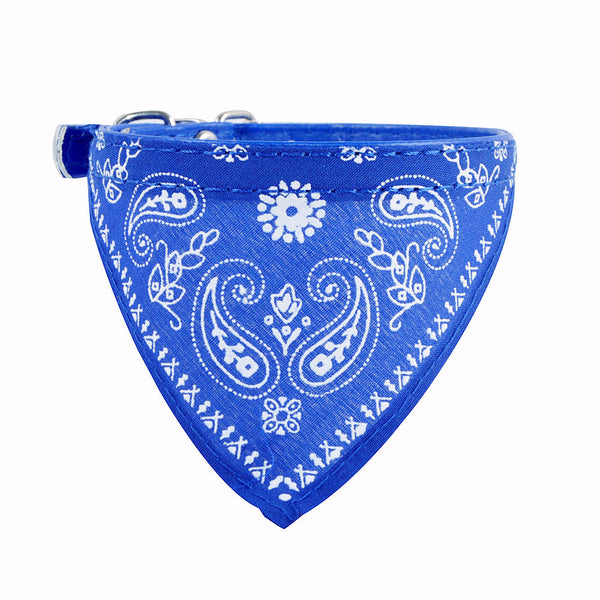 Classic American Paisley Dog Bandana Collar XX-Small to X-Large