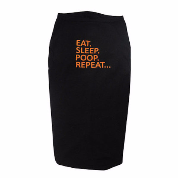 EAT, SLEEP, POOP, REPEAT... - Dog's Cotton T-shirt
