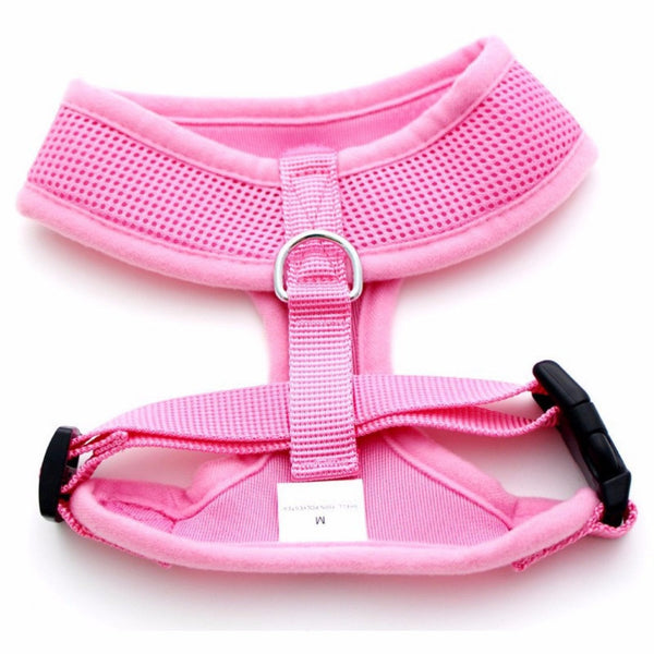 Extra soft and comfortable Vest Harness and Leash Set for Small Dog or Cat is made to distribute the pressure through the chest and shoulders, not on the neck.