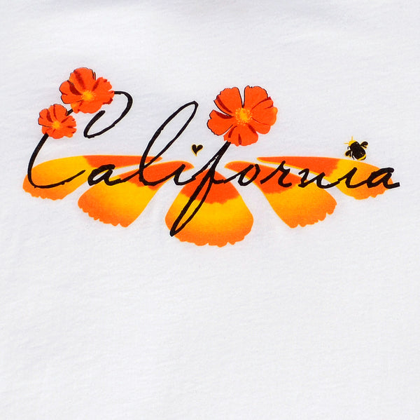 California Poppy design close-up