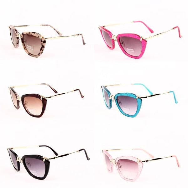 Designer look Fashion Sunglasses in Two Colors