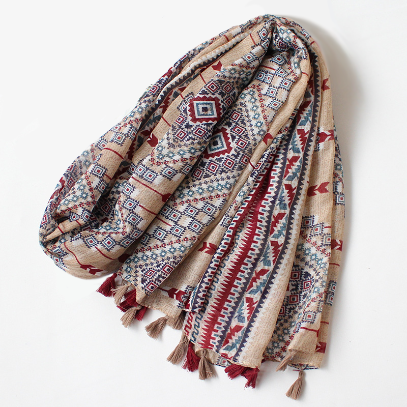 Aztec print deals scarf