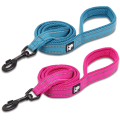 IDEAL Reflective Dog's Soft Padded Leash with High-strength Swivel Hook