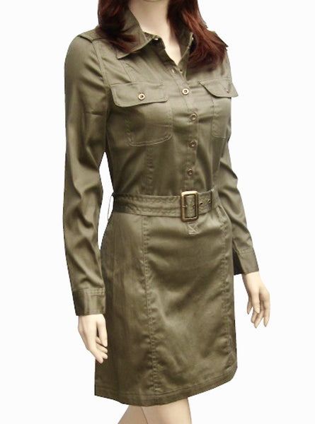 Trench Mini Dress in Two Colors