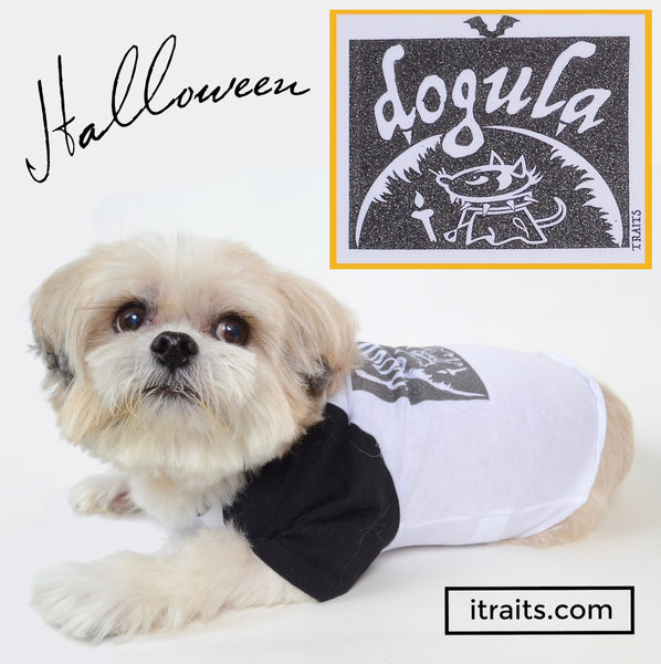 TRAITS Dracula-Inspired, Perfect Halloween Dog Shirt