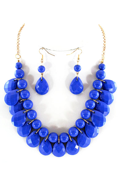 Teardrop Necklace Set