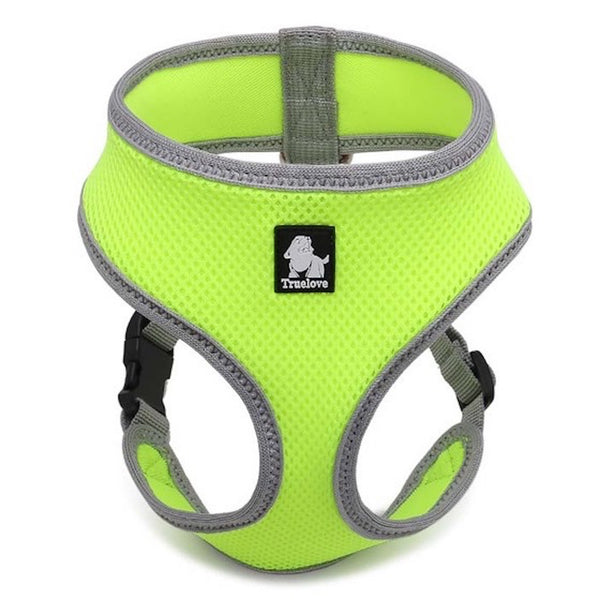 Extra soft and comfortable Dog or Cat Harness - Breathable Mesh Nylon, Extra Soft with Escape-proof buckle for Small Breeds; doesn't put pressure on the neck.