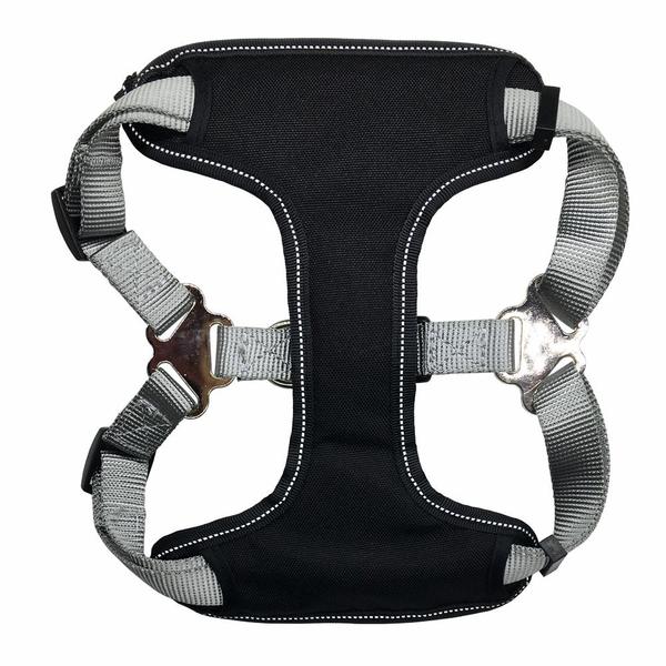 Well-constructed dog cat harness is made of premium quality, weatherproof materials and durable hardware. Safe, comfortable, convenient and durable for walking, running, hiking and riding in vehicles.