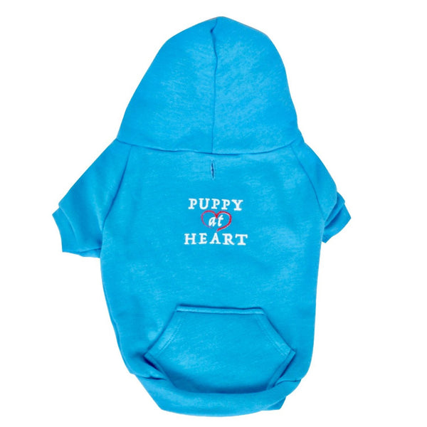 PUPPY AT HEART - Dog's Fleece Zip Hoodie