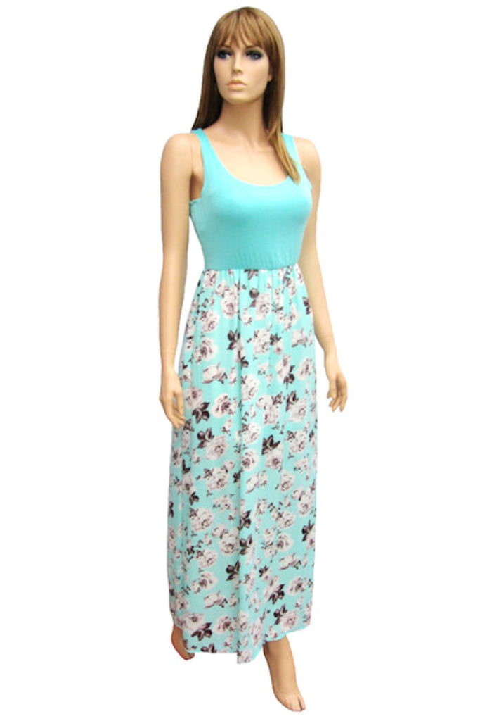 Floral Summer Maxi Dress