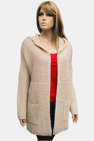 Hooded Coat/Sweater in Two Colors