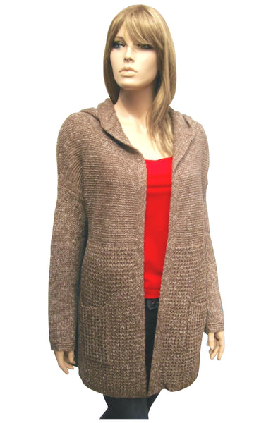 Hooded Coat/Sweater in Two Colors